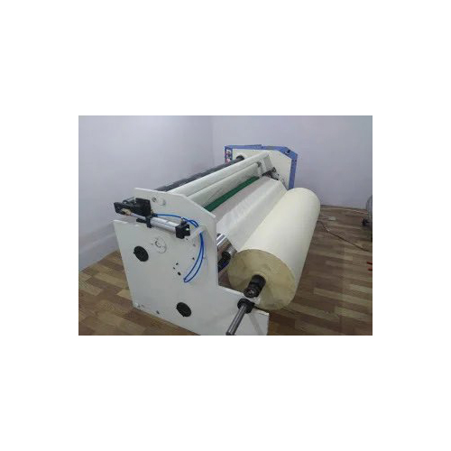 Blue Log Roll Rewinding Machine