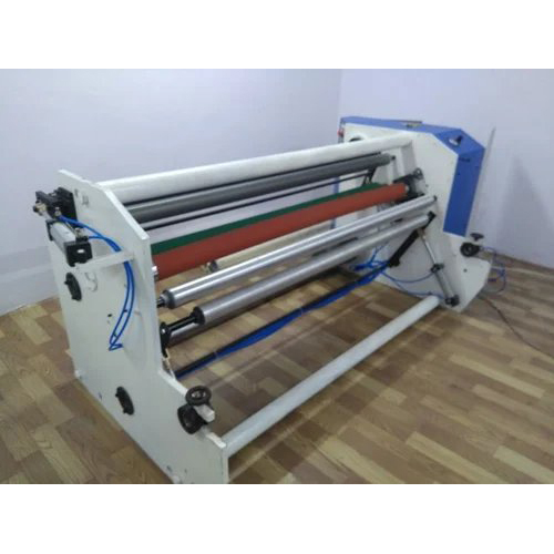 Tape Log Roll Making Machine - Color: Blue