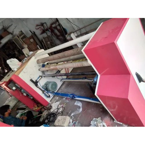 Masking Tape Cutting Rewinding Machine - Color: Red