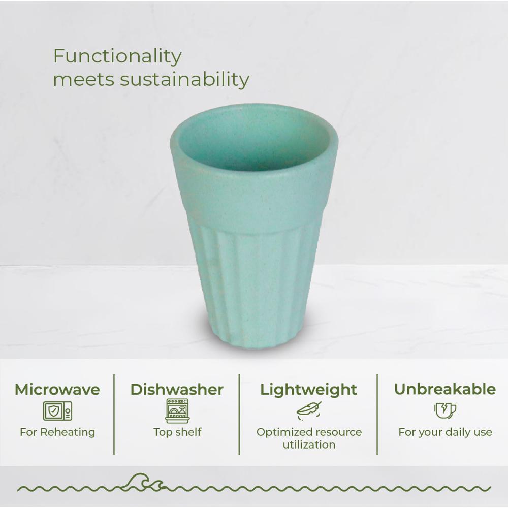 120 Ml ocean wave unbreakable tea cup