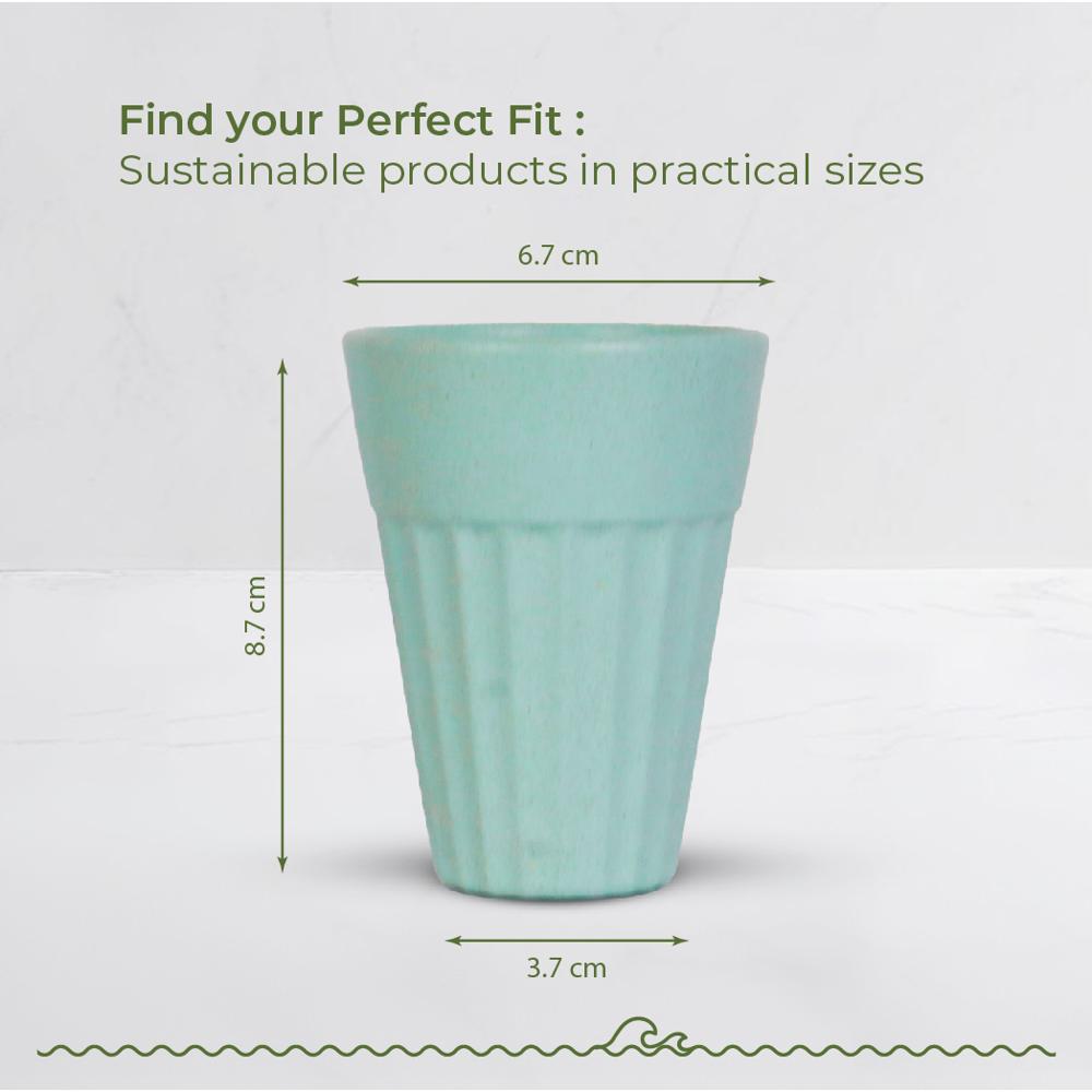 120 Ml ocean wave unbreakable tea cup