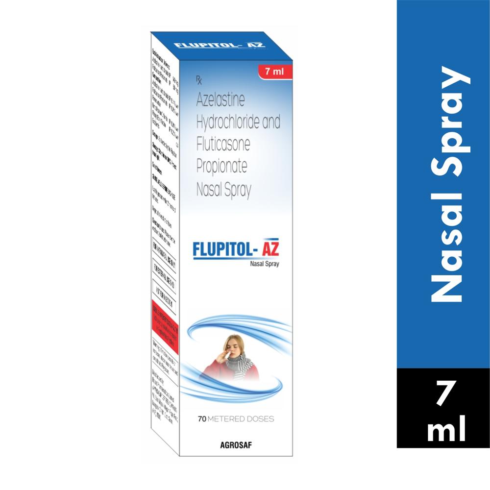 FLUPITOL-AZ NASAL SPRAY - Fluticasone Propionate(50 Mcg & Azelastine Hydrochloride(140 Mcg) Nasal Spray