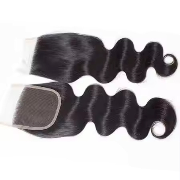 Virgin Human Hair Straight Lace Closure 4x4 Free Part 100% Unprocessed Human Hair Closure 12A with Base Lace Closure