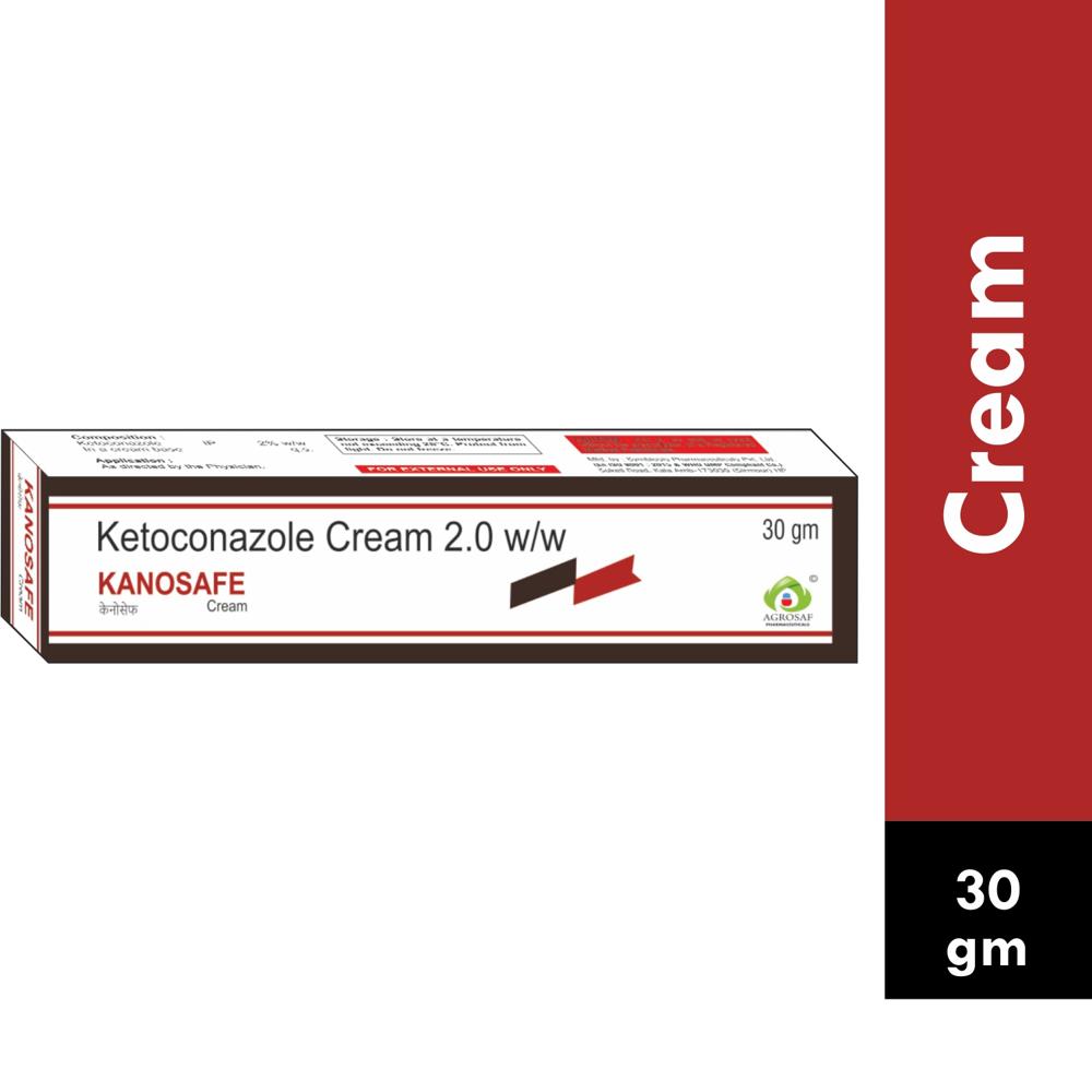 KANOSAFE CREAM - Ketoconazole (2% w/w)
