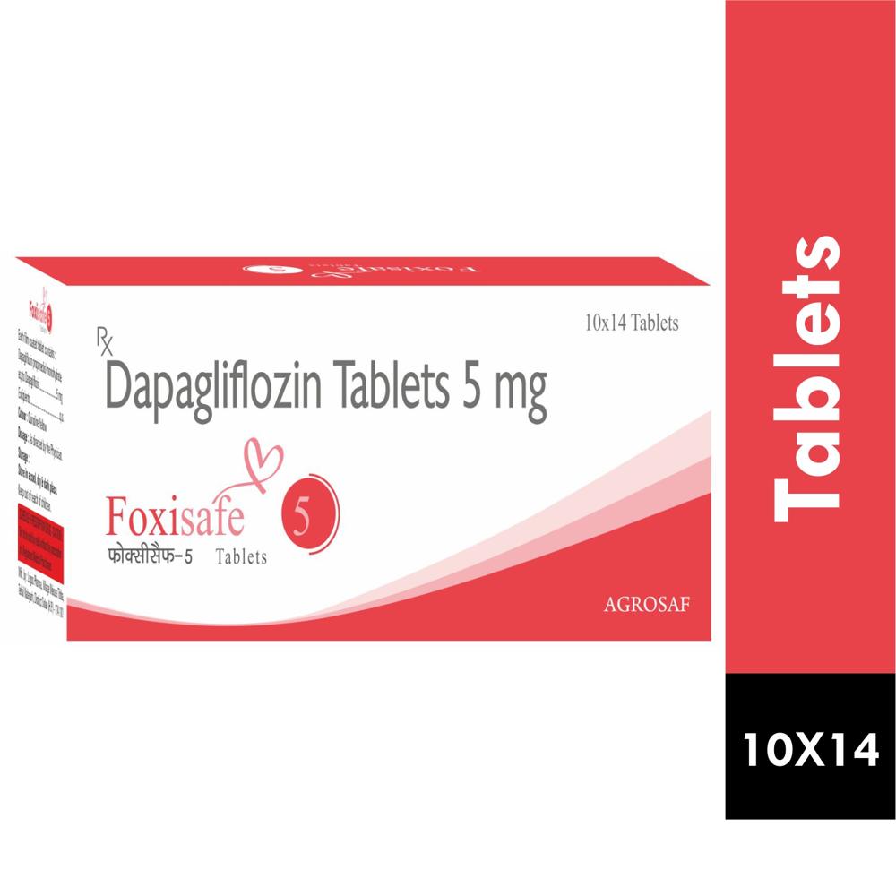 FOXISAFE 5MG TABLET -Dapaglifozin 5 mg