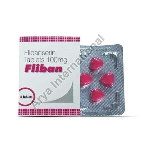 100mg Flibanserin Tablets