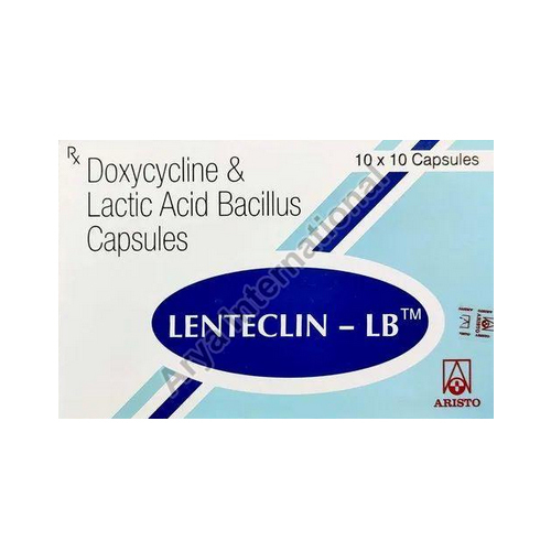Doxycycline And Lactic Acid Bacillus Capsules