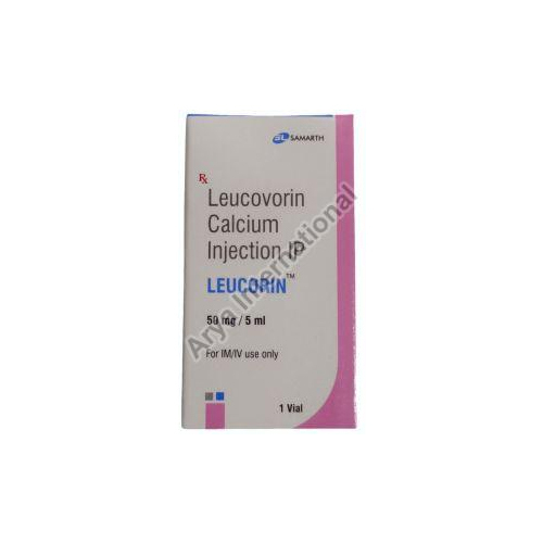 50mg ल्यूकोवोरिन कैल्शियम इंजेक्शन आईपी