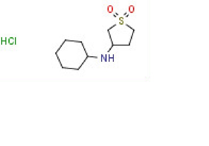 N-Cyclohexyl-n-(1,1-dioxidotetrahydrothien-3-yl)amine hydrochloride