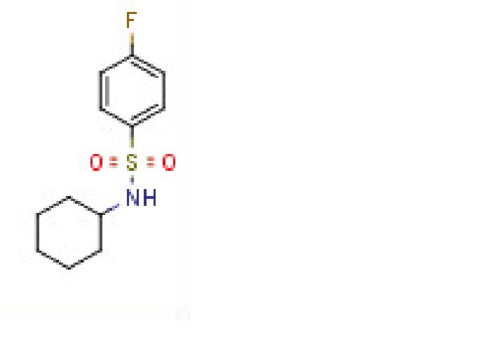 N-Cyclohexyl 4-fluorobenzenesulfonamide