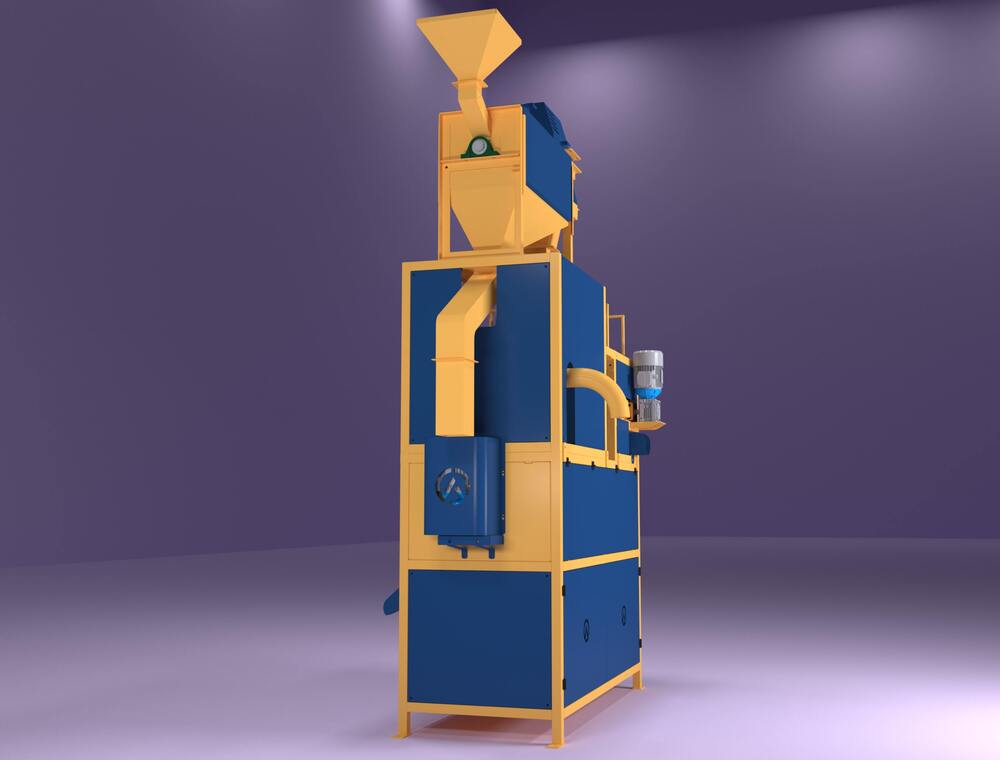 Multi-grain Automatic Seed Cleaning Plant - Capacity: 200 Kg/hr
