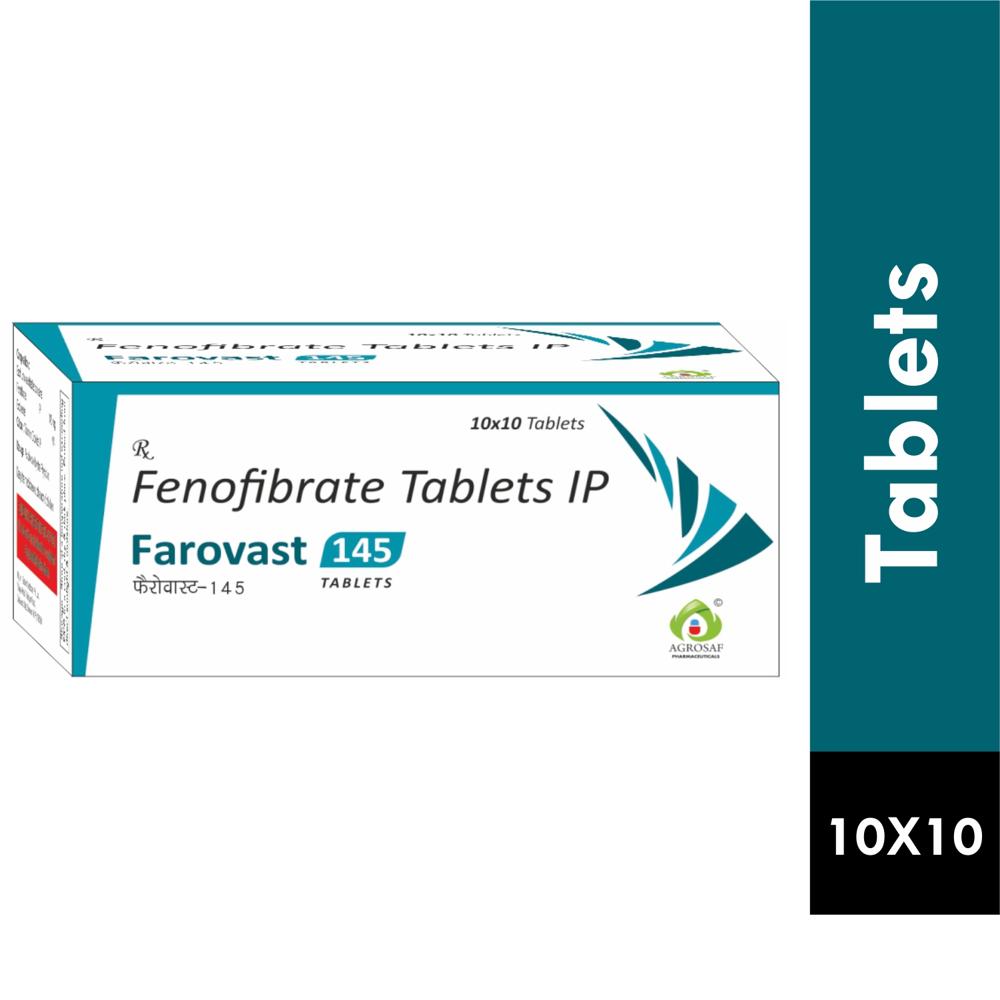 FAROVAST 145 TABLET - FENOFIBRATE 145MG
