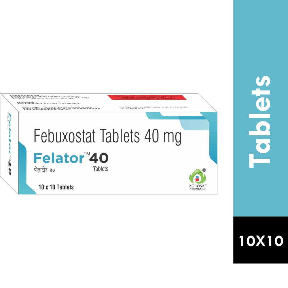 Felator 40 Tablet - Drug Type: General Medicines