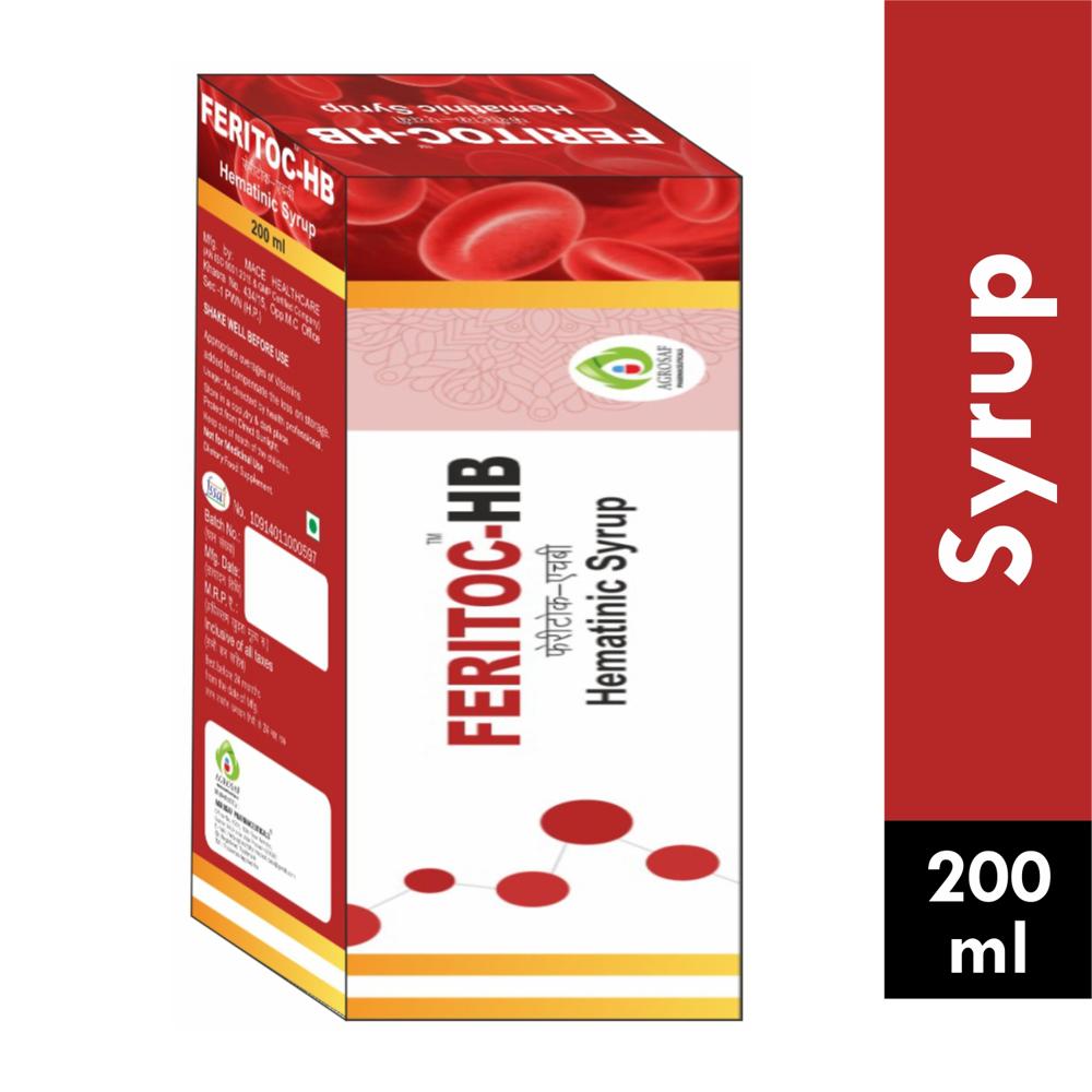 FERITOC HB SYRUP - Ferric Ammonium Citrate 100 Mg, Cyanocobalamin 1 Mcg, Foilc Acid 200 Mcg
