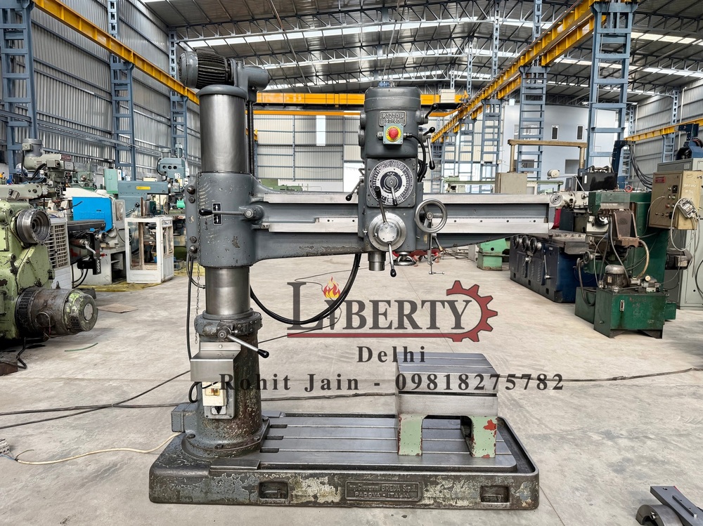 Breda Italy 40 mm Capacity Radial Drilling Machine