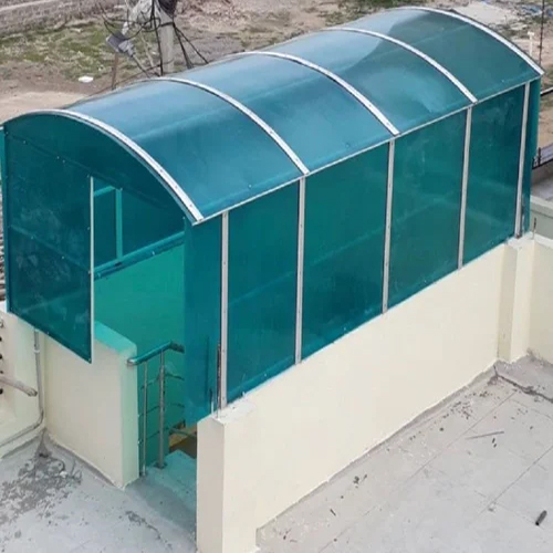 Polycarbonate Roofing Shed - Pattern: Plain