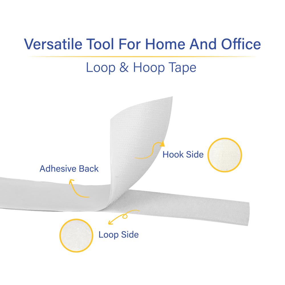 50 MM Hook And Loop Tape adhesive