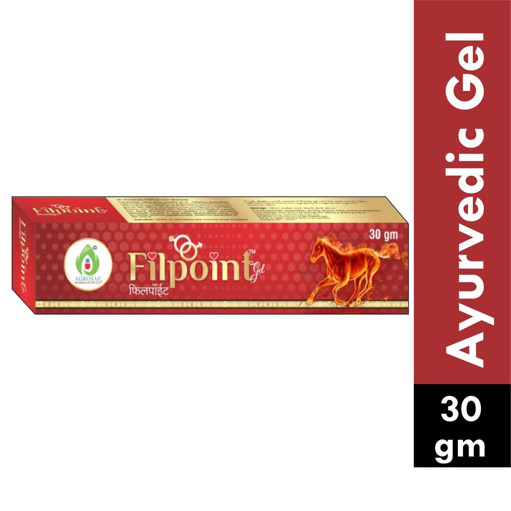FILPOINT GEL - Jyotishmati 250mg,lathakasthuri 120mg,nirgundi 120mg,vathada 120mg,karpasa 70mg,mukulaka 70mg,jaatipatree 50mg,jatiphalam 50mg,lavanga 20mg,taja 20mg,badi Elachyi 20mg