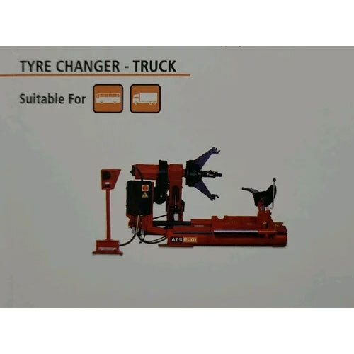 Tyre Changer For Hcv And Tractors And Off Road And Tyre Shop - Lift Design: Scissor Lift