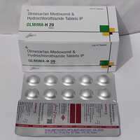 Olmesartan 20mg and Hydrochlorothiazide 12
