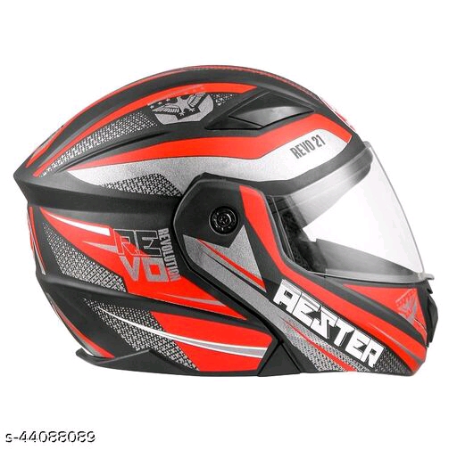 Flip Up Graphics Helmet