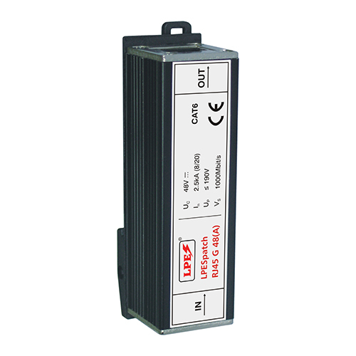 LPESpatch RJ45 G48 A ईथरनेट सर्ज अरेस्टर