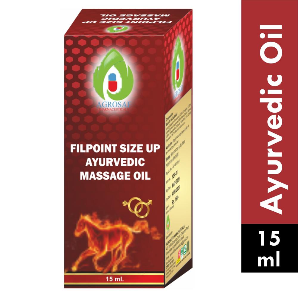 FILPOINT SIZE UP AYURVEDIC MASSAGE OIL - Male Sexual Health