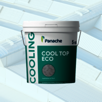 Affordable Cool Roof Coating- Best Budget-Friendly Roof Cooling Paint- Cool Top Eco