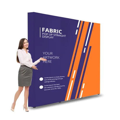 Velcro Popup Display Stand - Application: Advertisment