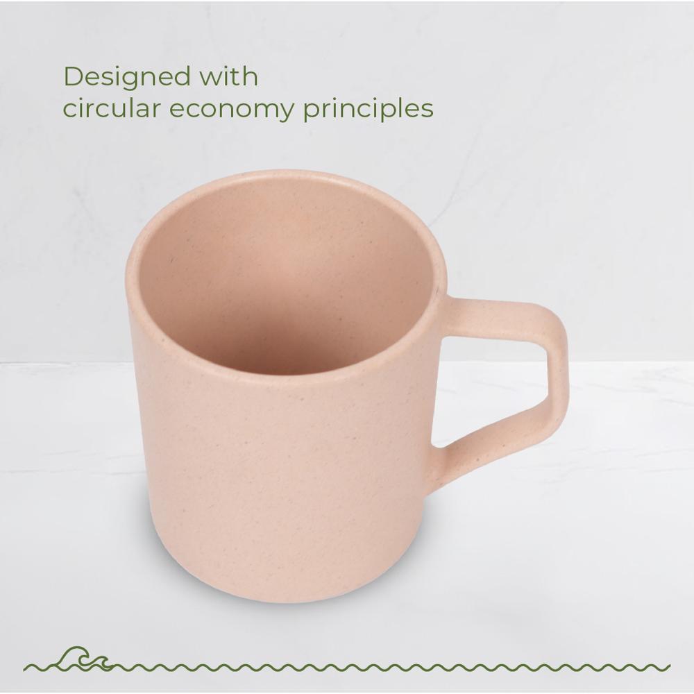 200ml Sea Star Coffee Mug - Ceramic Type: Rice Husk Biocomposite