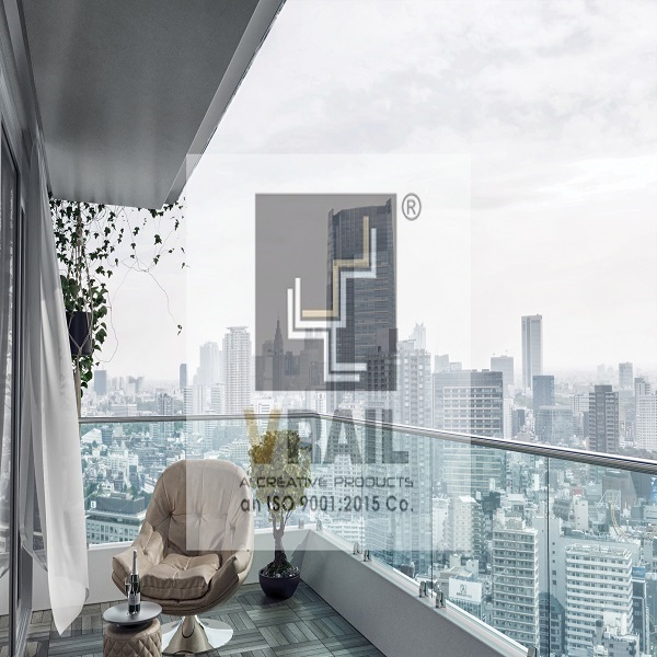 Glass And Stainless Steel Railing - Ss304/ss316 Material, 800-1200 Mm Height, 10-12 Mm Glass Thickness | Modular Design, Various Finish Options