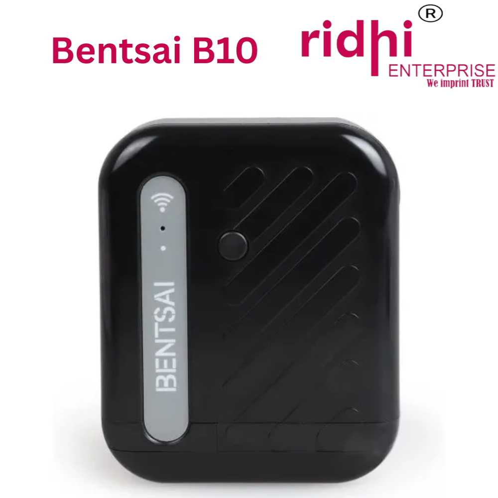 Bentsai B10 मिनी हैंडहेल्ड इंकजेट प्रिंटर - समाप्ति तिथियों, QR कोड, बैच कोडिंग, और मोबाइल ऐप कनेक्शन के लिए पॉकेट साइज़।