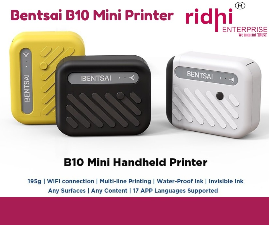 Bentsai B10 Mini Handheld Inkjet Printer-Pocket Sized For Expiry Dates, Qr Codes, Batch Coding, And Mobile App Conn - Automatic Grade: Semi-Automatic