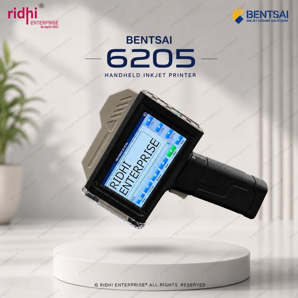 Bentsai 6205-6210 Series Handheld Inkjet Printer Portable Expiry Date Qr Codes Printer - Automatic Grade: Semi-Automatic