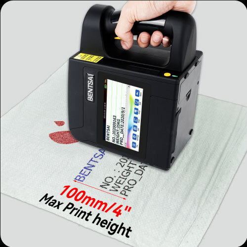Bentsai B85 Handheld Inkjet Printer (4-Inch, 100mm)