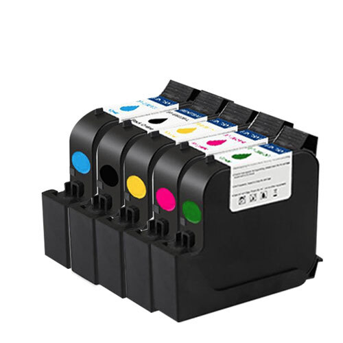 One Inch 25.4mm Solvent Based Ink Cartridge For Handheld Inkjet Printers