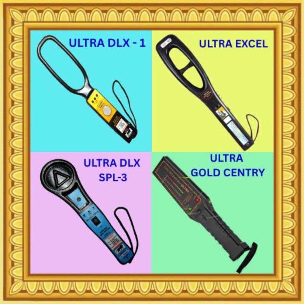 8 Ultra Dlx 1 Hand Held Metal Detector - Application: Security