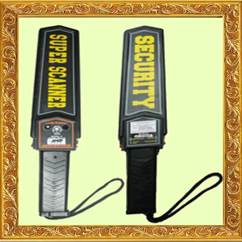 Hand Held Metal Detector 9 Ultra Dlx 2 - Color: Black