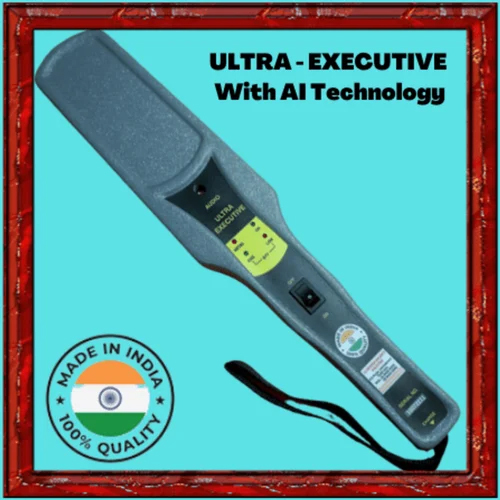 Ultra Executive Hand Held Metal Detector - Color: Grey