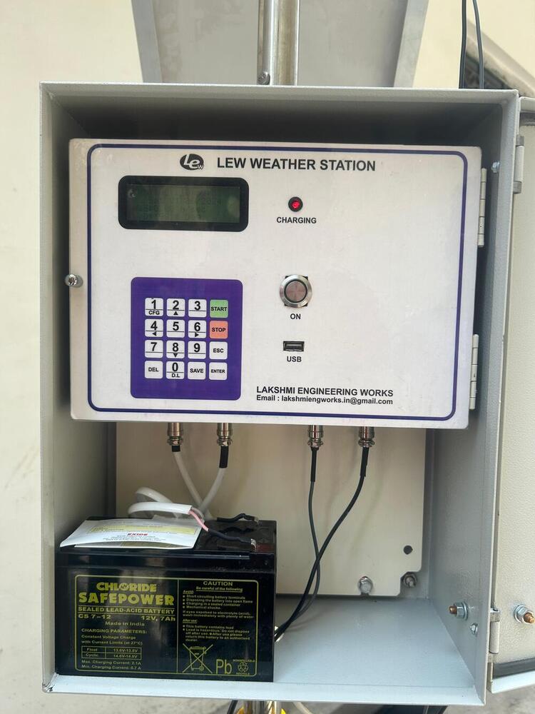 Automatic Weather Station - Durable Weatherproof Design | High Precision Sensors, Solar Powered, User-friendly Interface