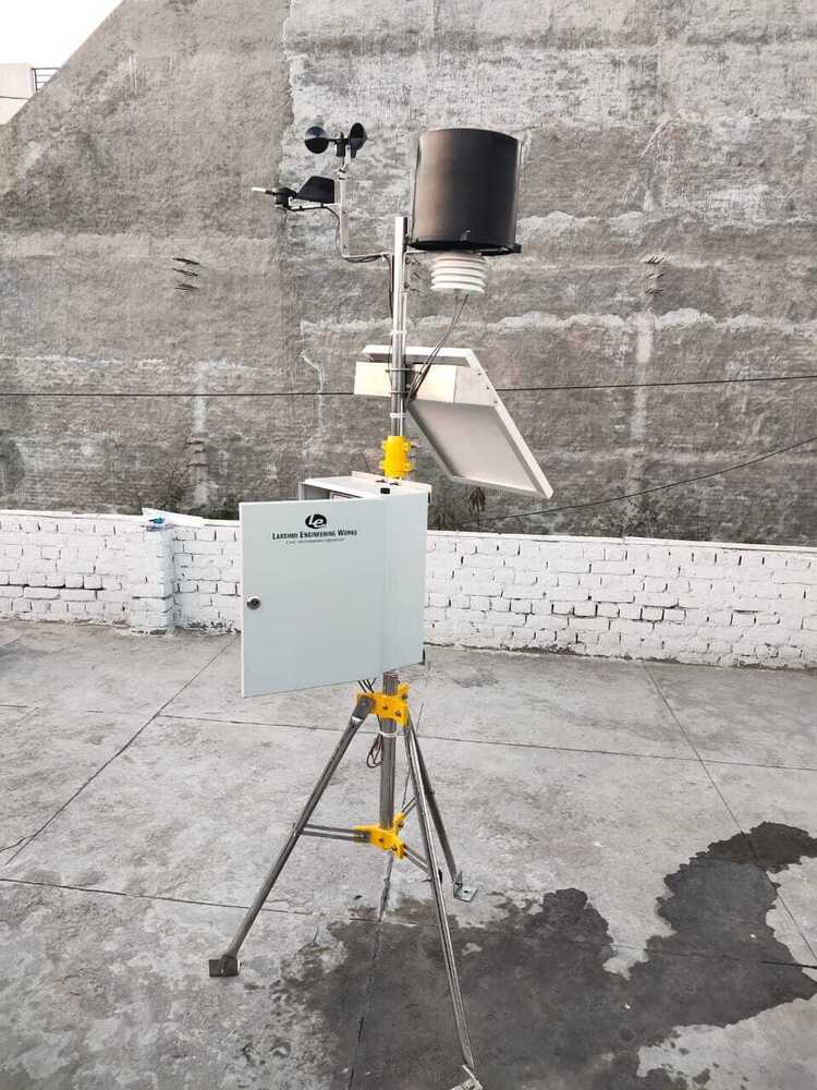 Automatic Weather Station - Durable Weatherproof Design | High Precision Sensors, Solar Powered, User-friendly Interface