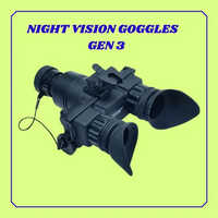 Gen-3 Night Vision Goggles - Color: Black