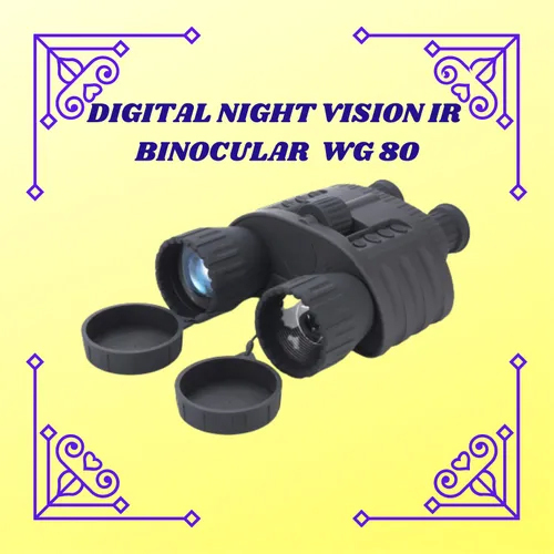 Wg 80 Bestguarder Digital Night Vision Ir Binocular - Color: Black
