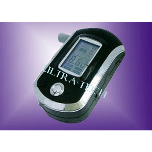 Digital Breath Alcohol Tester - Color: Black