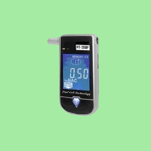 Pt200 Alcohol Breath Analyzer - Color: Black