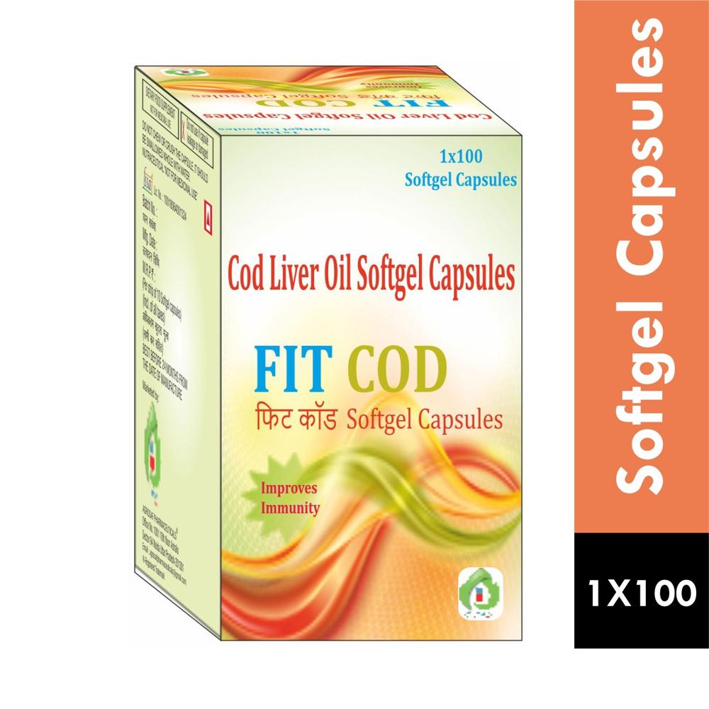 FIT COD CAPSULE - COD LIVER OIL (TYPE-B)300MG CAPSULE