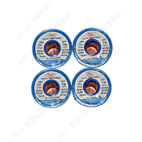 Hiflo 63-37 Solder Wire - Color: Silver