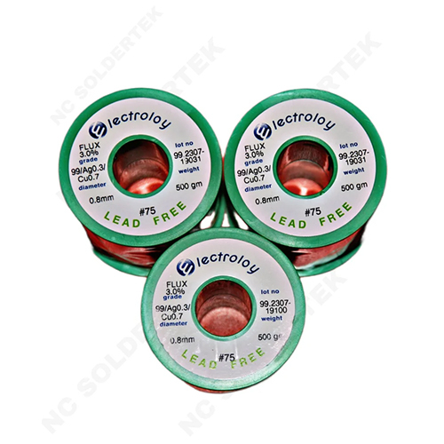 Electroloy Sac0307 Solder Wire - Color: Silver