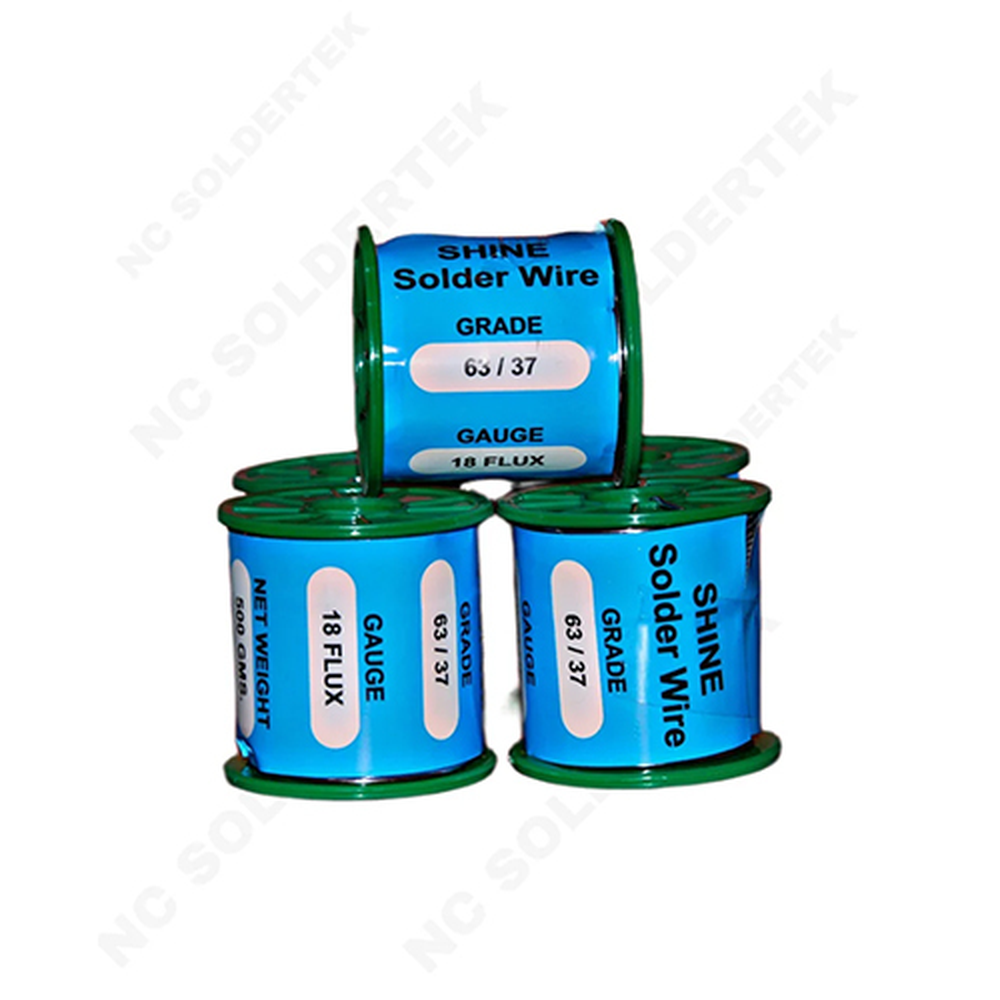 Shine 63-37 18 Swg Solder Wire - Color: Silver