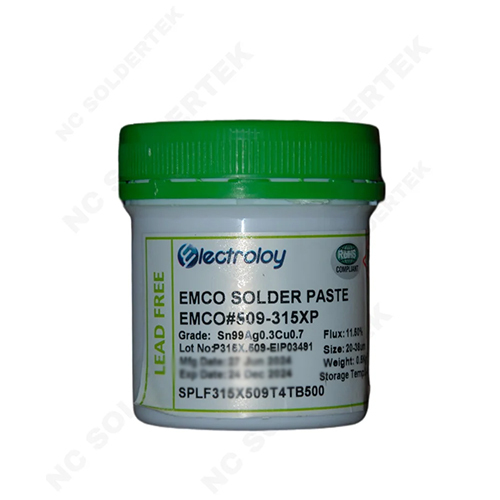 Electroloy Sac0307 T4 Solder Paste - Color: Silver